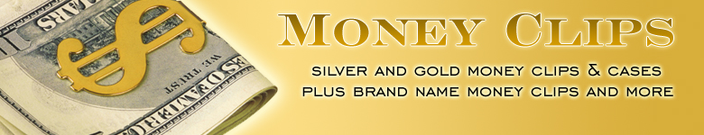 Information about money clips, silver money clips, wallet money clips, prada money clips, engraved money clips and gold hinged money clips.